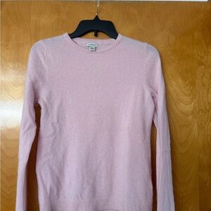 L.L. Bean Soft Pink Knit Top